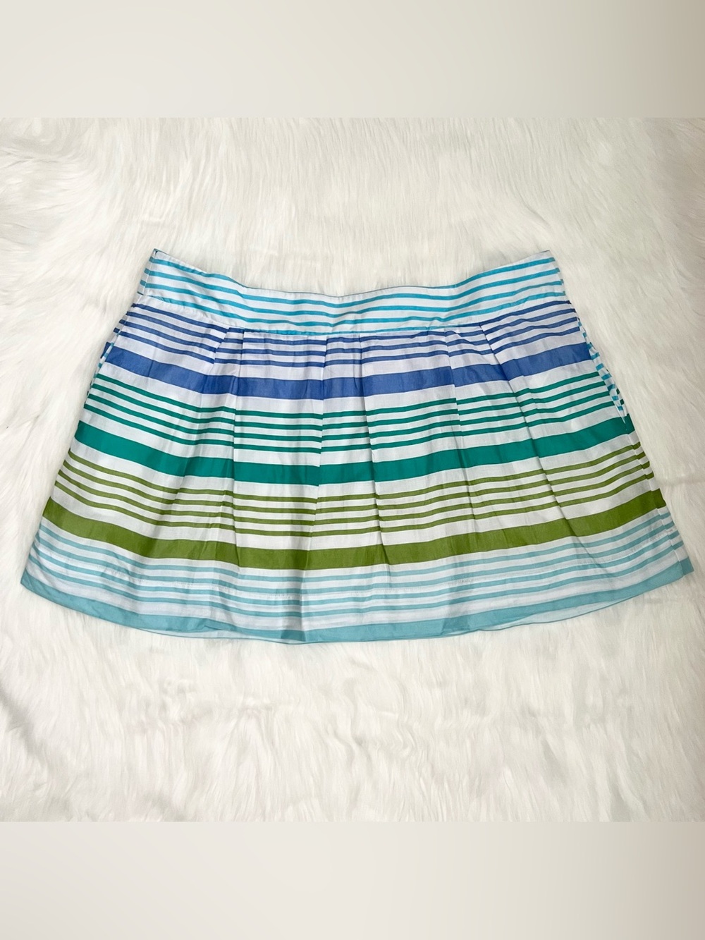 American Eagle Outfitters Y2K Striped Mini Skirt